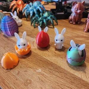 Bunny Egg Figures